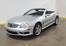 Mercedes-Benz SL 55 AMG Cabriolet / Roadster 2004 Silver Mercedes-Benz SL 55 AMG Cabriolet / Roadster 2004 Silver Car for Sale. 250104