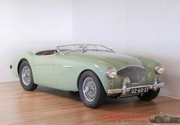 Austin-Healey 100 -4 Cabriolet / Roadster 1955 Green Austin-Healey 100 -4 Cabriolet / Roadster 1955 Green Car for Sale. 252021