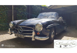 Mercedes-Benz 190 SL Cabriolet / Roadster 1956 Blue Mercedes-Benz 190 SL Cabriolet / Roadster 1956 Blue Car for Sale. 253351