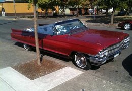 Cadillac 62 Convertible Cabriolet / Roadster 1962 Red Cadillac 62 Convertible Cabriolet / Roadster 1962 Red Car for Sale. 256603