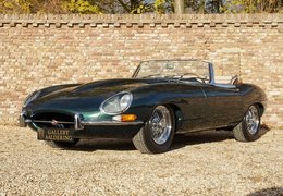 Jaguar E-Type 4.2 series 1 Convertible Cabriolet / Roadster 1966 Green Jaguar E-Type 4.2 series 1 Convertible Cabriolet / Roadster 1966 Green Car for Sale. 256780