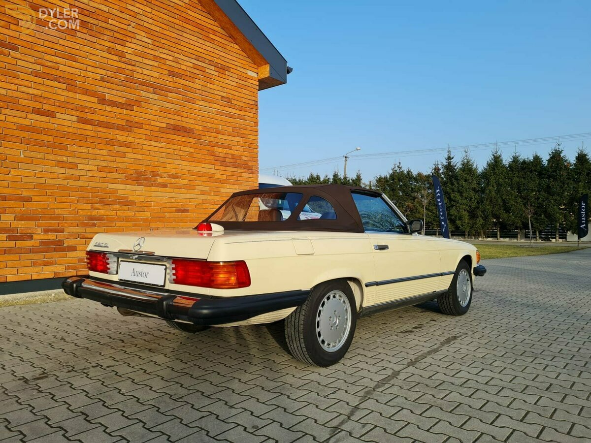 1986 Mercedes-Benz 560 SL R107, foto 5