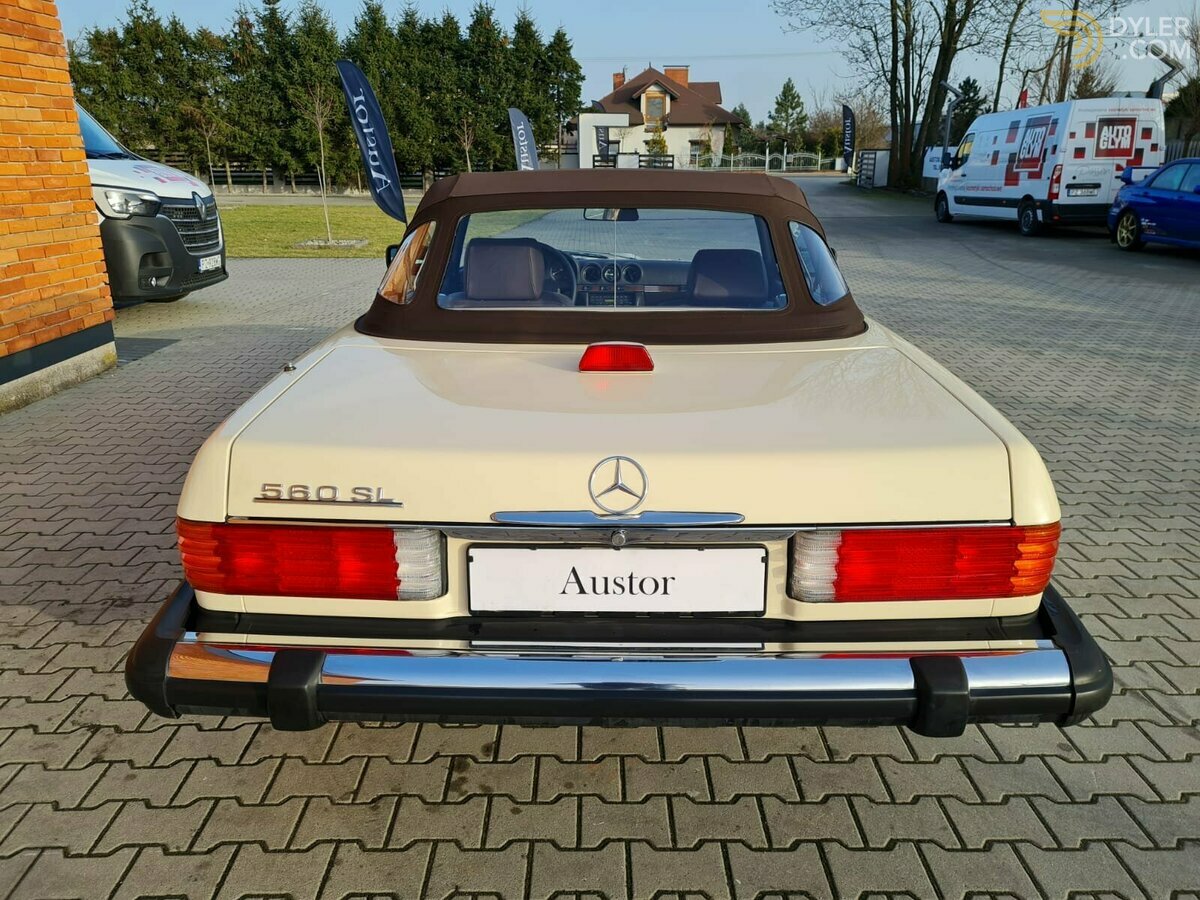 1986 Mercedes-Benz 560 SL R107, foto 11