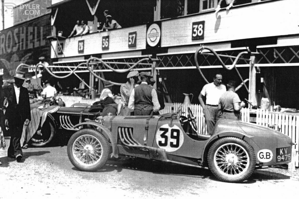1934 Riley Ulster Imp KV 9475, foto 12