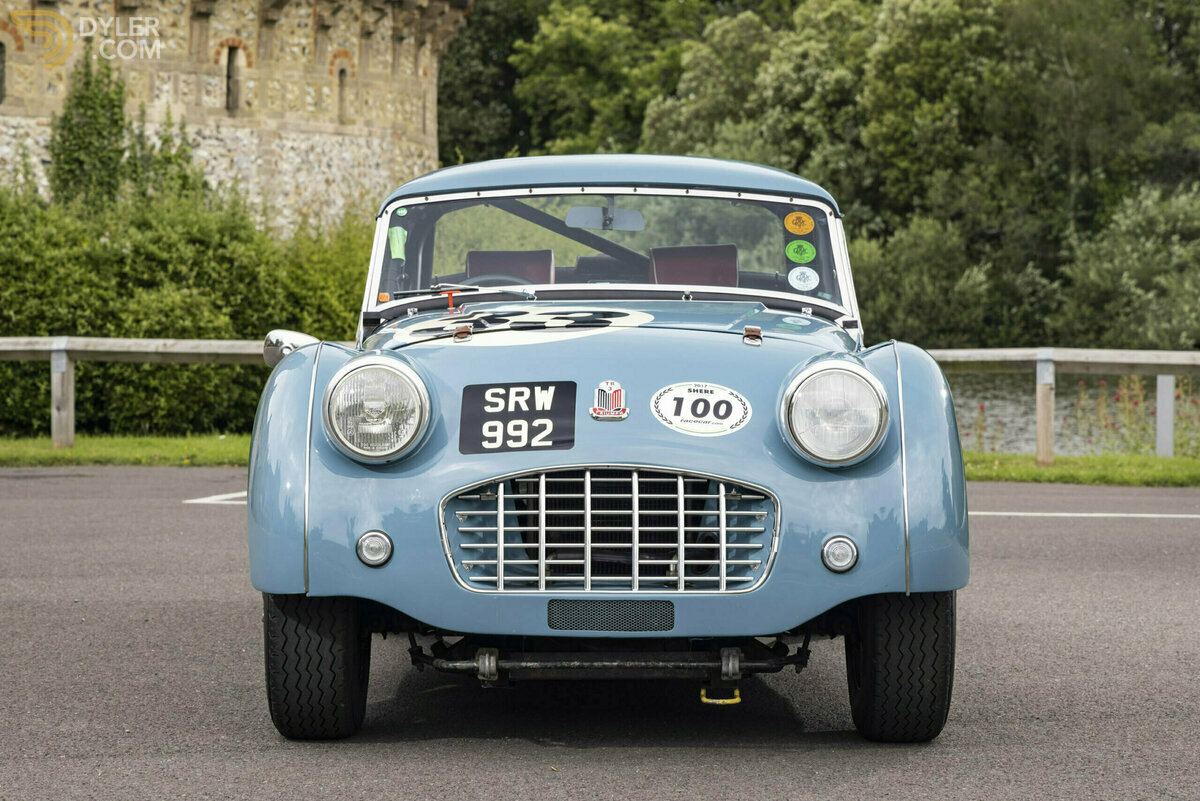 1956 Triumph TR3 Ex-Works SRW 992, foto 2