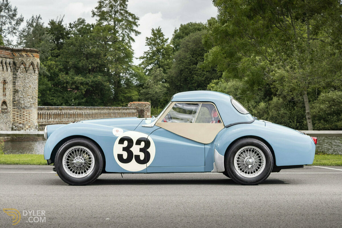 1956 Triumph TR3 Ex-Works SRW 992, foto 4