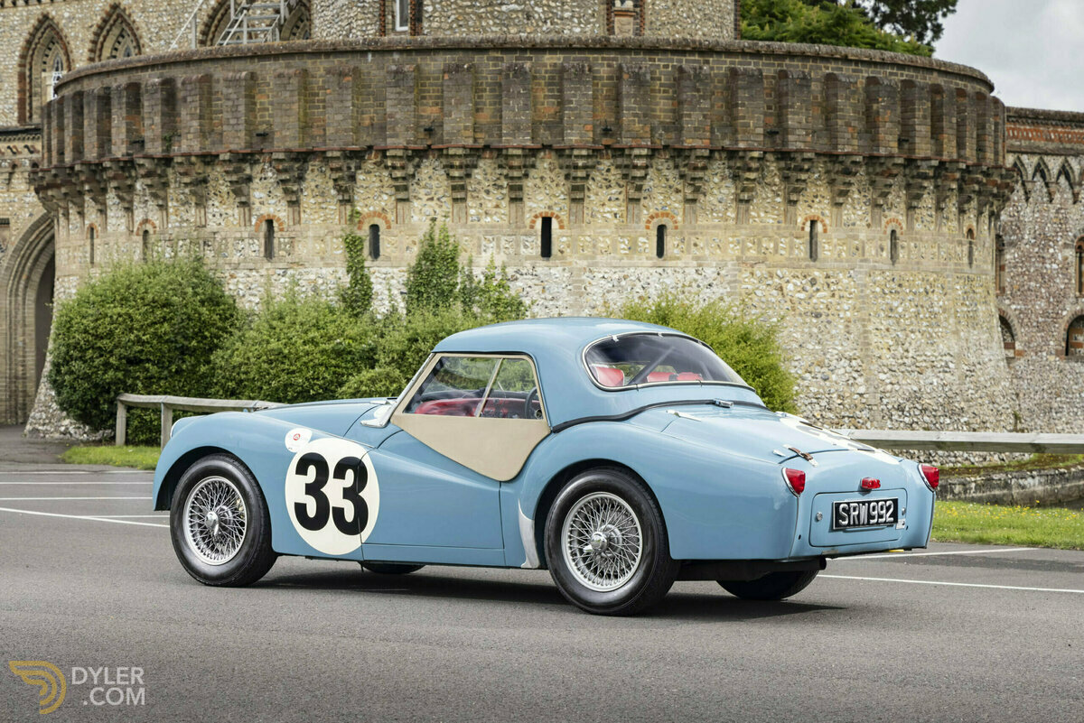1956 Triumph TR3 Ex-Works SRW 992, foto 5