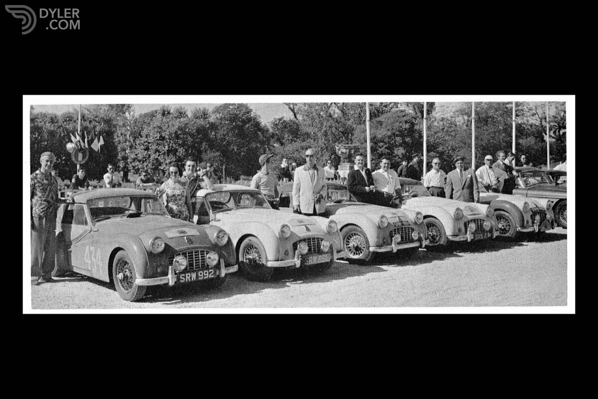 1956 Triumph TR3 Ex-Works SRW 992, foto 10