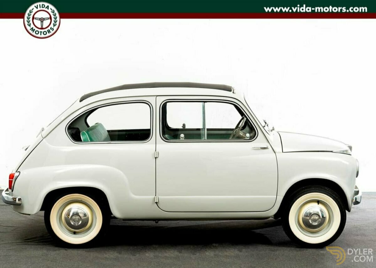 1957 Fiat 600 *SLIDING WINDOWS*TRASFORMABILE, foto 3