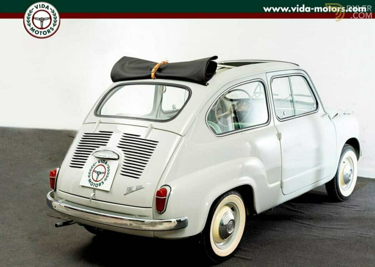 1957 Fiat 600 *SLIDING WINDOWS*TRASFORMABILE, foto 8