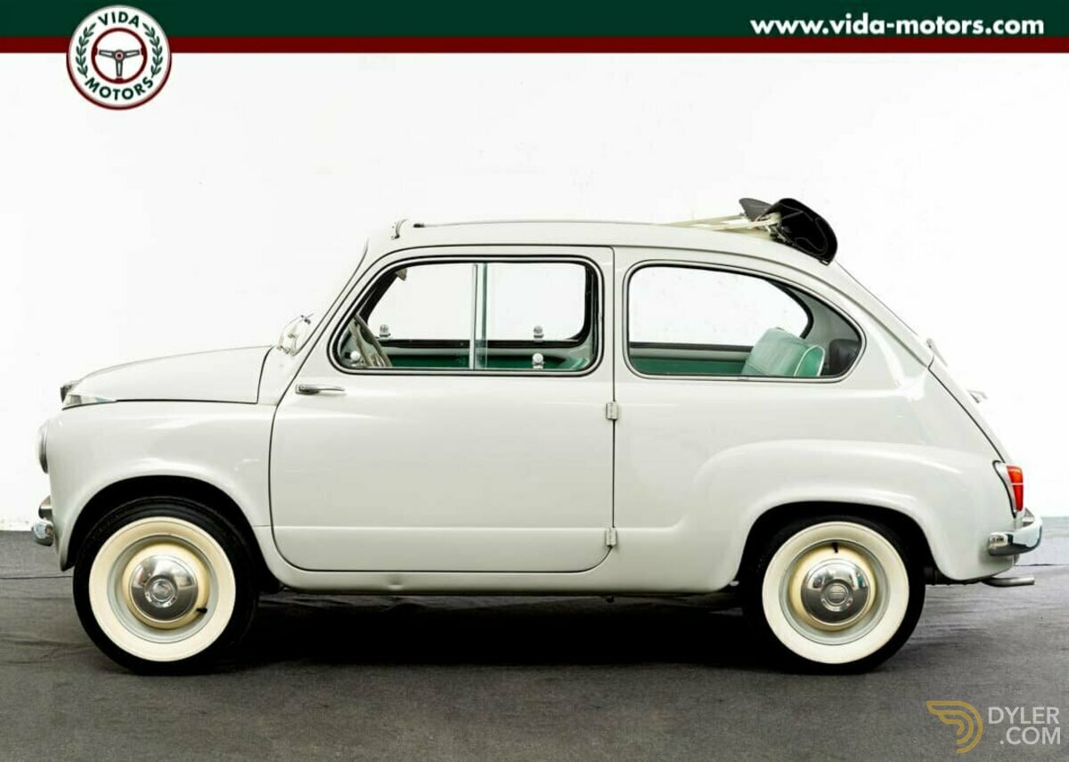 1957 Fiat 600 *SLIDING WINDOWS*TRASFORMABILE, foto 9