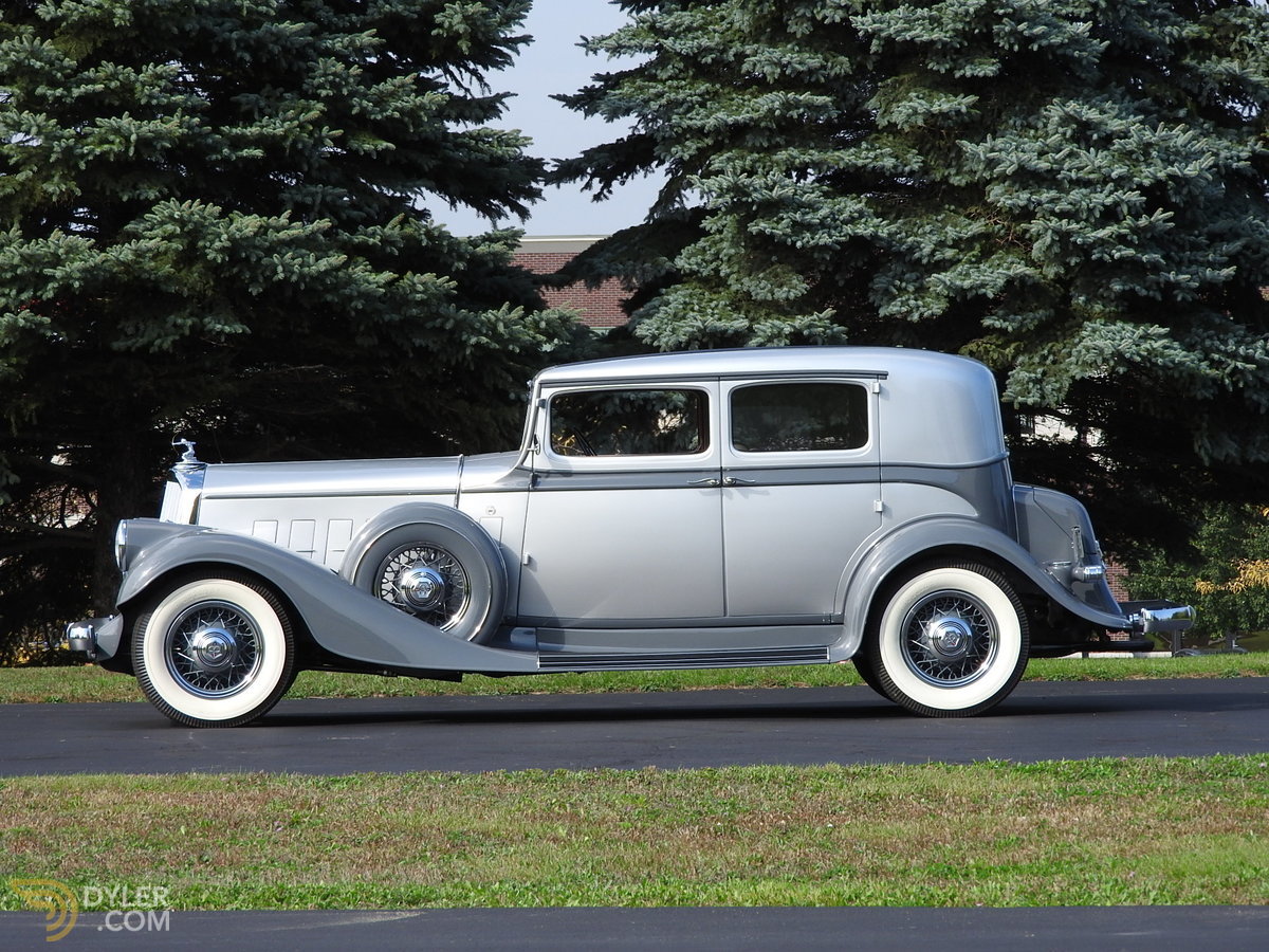 ... Pierce-Arrow Touring Car 836 Club Sedan Sedan / Saloon 1933 Grey Car for Sale ...