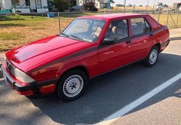 Alfa Romeo Milano Gold Coupe 1987 Burgundy Alfa Romeo Milano Gold Coupe 1987 Burgundy Car for Sale. 463372