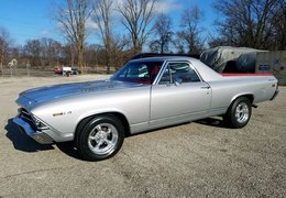 Chevrolet El Camino Pickup 1969 Silver Chevrolet El Camino Pickup 1969 Silver Car for Sale. 488360