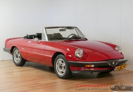 Alfa Romeo Spider 1600 Aerodinamica Cabriolet / Roadster 1988 Red Alfa Romeo Spider 1600 Aerodinamica Cabriolet / Roadster 1988 Red Car for Sale. 489565