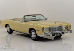 Cadillac Eldorado Convertible Cabriolet / Roadster 1975 Yellow Cadillac Eldorado Convertible Cabriolet / Roadster 1975 Yellow Car for Sale. 489982