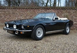 Aston Martin V8 Volante Cabriolet / Roadster 1986 Black Aston Martin V8 Volante Cabriolet / Roadster 1986 Black Car for Sale. 491691