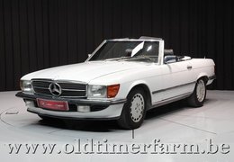 Mercedes-Benz 300 SL R107 Cabriolet / Roadster 1989 White Mercedes-Benz 300 SL R107 Cabriolet / Roadster 1989 White Car for Sale. 492288