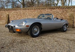 Jaguar E-Type Series 3 Convertible Cabriolet / Roadster 1972 Silver Jaguar E-Type Series 3 Convertible Cabriolet / Roadster 1972 Silver Car for Sale. 495261