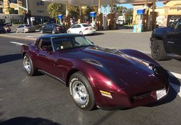 Chevrolet Corvette C3 Convertible Cabriolet / Roadster 1980 Burgundy Chevrolet Corvette C3 Convertible Cabriolet / Roadster 1980 Burgundy Car for Sale. 495584