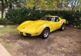 Chevrolet Corvette C3 Targa Coupe 1974 Yellow Chevrolet Corvette C3 Targa Coupe 1974 Yellow Car for Sale. 495638