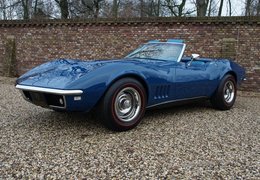 Chevrolet Corvette C3 Cabriolet / Roadster 1968 Blue Chevrolet Corvette C3 Cabriolet / Roadster 1968 Blue Car for Sale. 496042