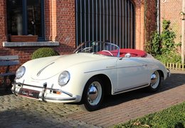 Porsche 356 Speedster 356 T1 Body Reutter Cabriolet / Roadster 1957 White Porsche 356 Speedster 356 T1 Body Reutter Cabriolet / Roadster 1957 White Car for Sale. 496300