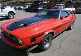 Ford Mustang Mach 1 Convertible Cabriolet / Roadster 1973 Multicolor Ford Mustang Mach 1 Convertible Cabriolet / Roadster 1973 Multicolor Car for Sale. 496469