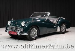 Triumph TR3 A British Racing Green Cabriolet / Roadster 1959 Green Triumph TR3 A British Racing Green Cabriolet / Roadster 1959 Green Car for Sale. 496826
