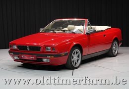 Maserati Biturbo Cabrio Cabriolet / Roadster 1990 Red Maserati Biturbo Cabrio Cabriolet / Roadster 1990 Red Car for Sale. 498407