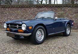 Triumph TR6 Overdrive Cabriolet / Roadster 1973 Blue Triumph TR6 Overdrive Cabriolet / Roadster 1973 Blue Car for Sale. 499983