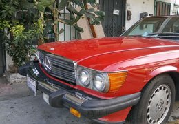 Mercedes-Benz 560 SL 2-Door Classic Convertible Car Cabriolet / Roadster 1987 Red Mercedes-Benz 560 SL 2-Door Classic Convertible Car Cabriolet / Roadster 1987 Red Car for Sale. 502370