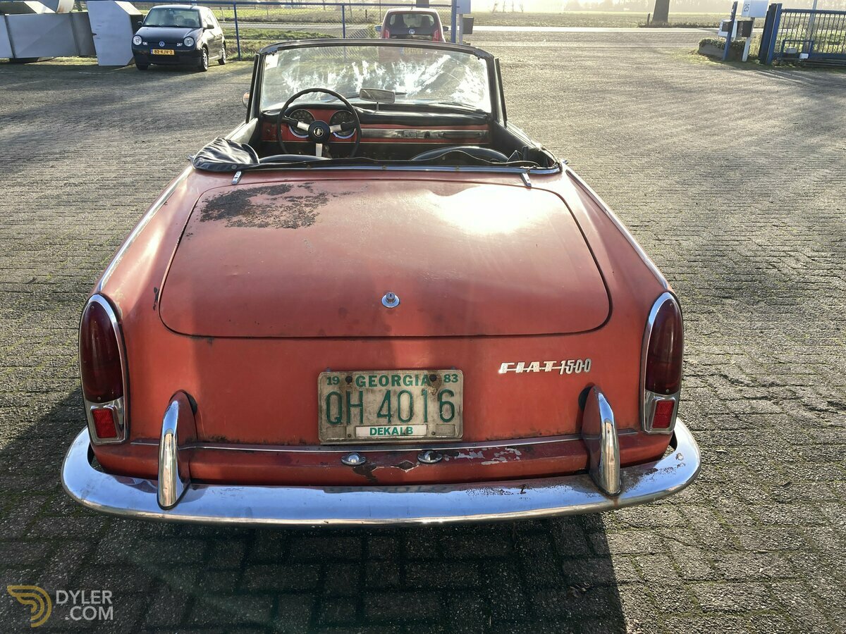 1965 Fiat 1500 Cabriolet, foto 5