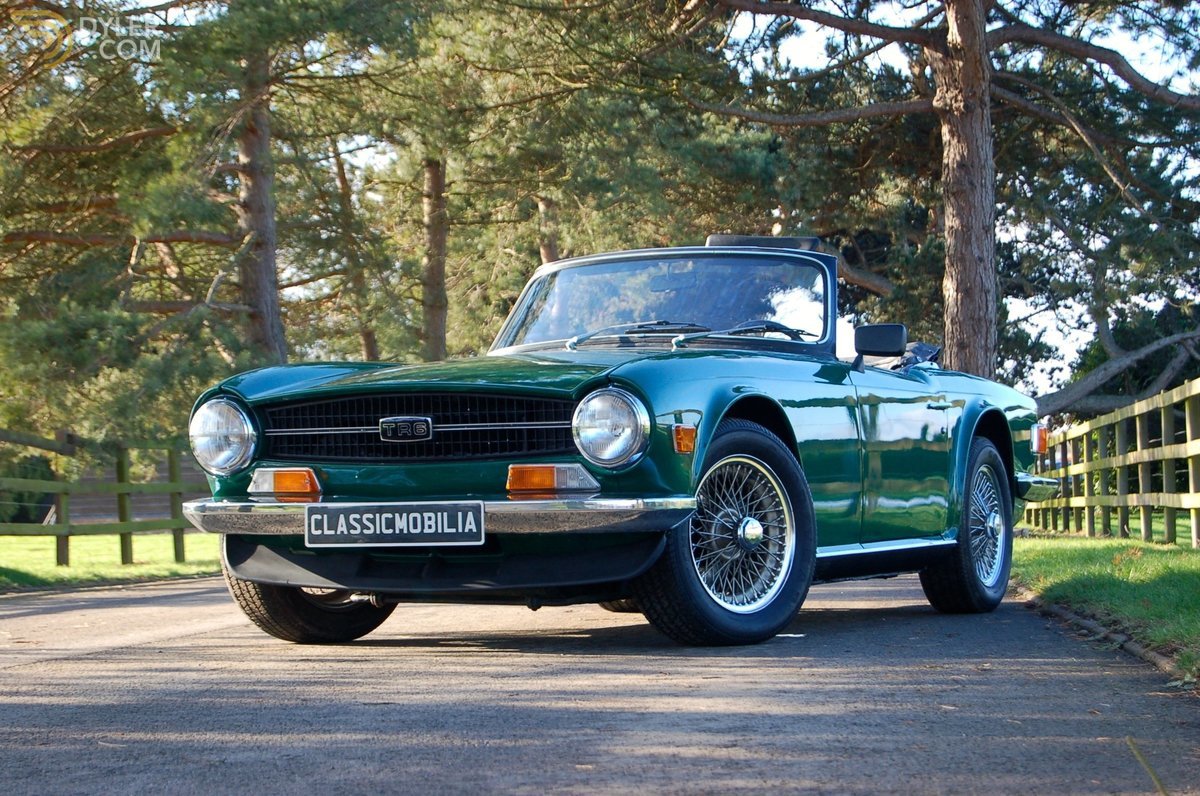 Classic 1969 Triumph Tr6 Overdrive For Sale 11165 Dyler