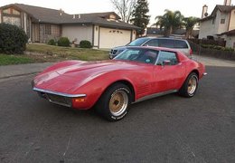 Chevrolet Corvette C3 Targa Coupe 1971 Red Chevrolet Corvette C3 Targa Coupe 1971 Red Car for Sale. 505795