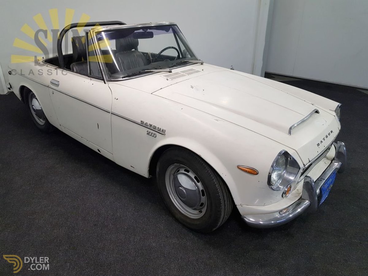 Clic 1969 Datsun 2000 Fairlady For 11290 Dyler Datsun 2000 Fairlady Cabriolet Roadster 1969 White Car For