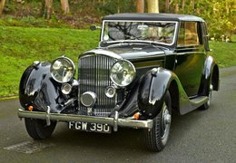 Bentley 4¼ Overdrive James Young Sedanca Coupe Sedan / Saloon 1938 Black Bentley 4¼ Overdrive James Young Sedanca Coupe Sedan / Saloon 1938 Black Car for Sale. 506400