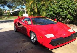 Lamborghini Countach 1989 SilverAnniversary Edition Coupe 1989 Red Lamborghini Countach 1989 SilverAnniversary Edition Coupe 1989 Red Car for Sale. 507120