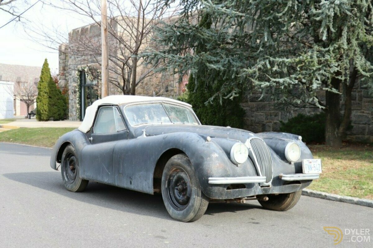 1954 Jaguar XK 120, foto 1
