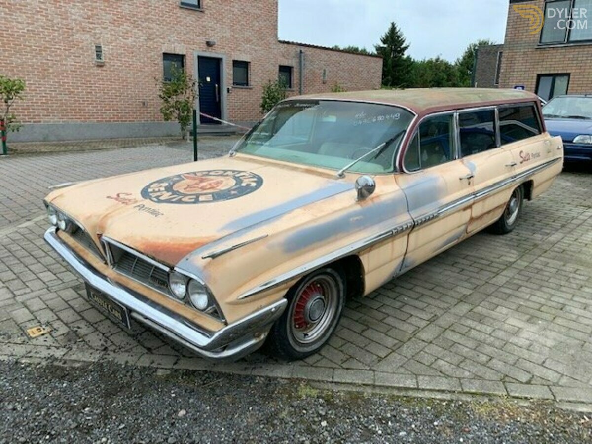 1961 Pontiac Bonneville Safari 389 V8, foto 2