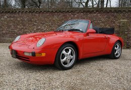 Porsche 911 993 Carrera Tiptronic Convertible Cabriolet / Roadster 1995 Red Porsche 911 993 Carrera Tiptronic Convertible Cabriolet / Roadster 1995 Red Car for Sale. 513307