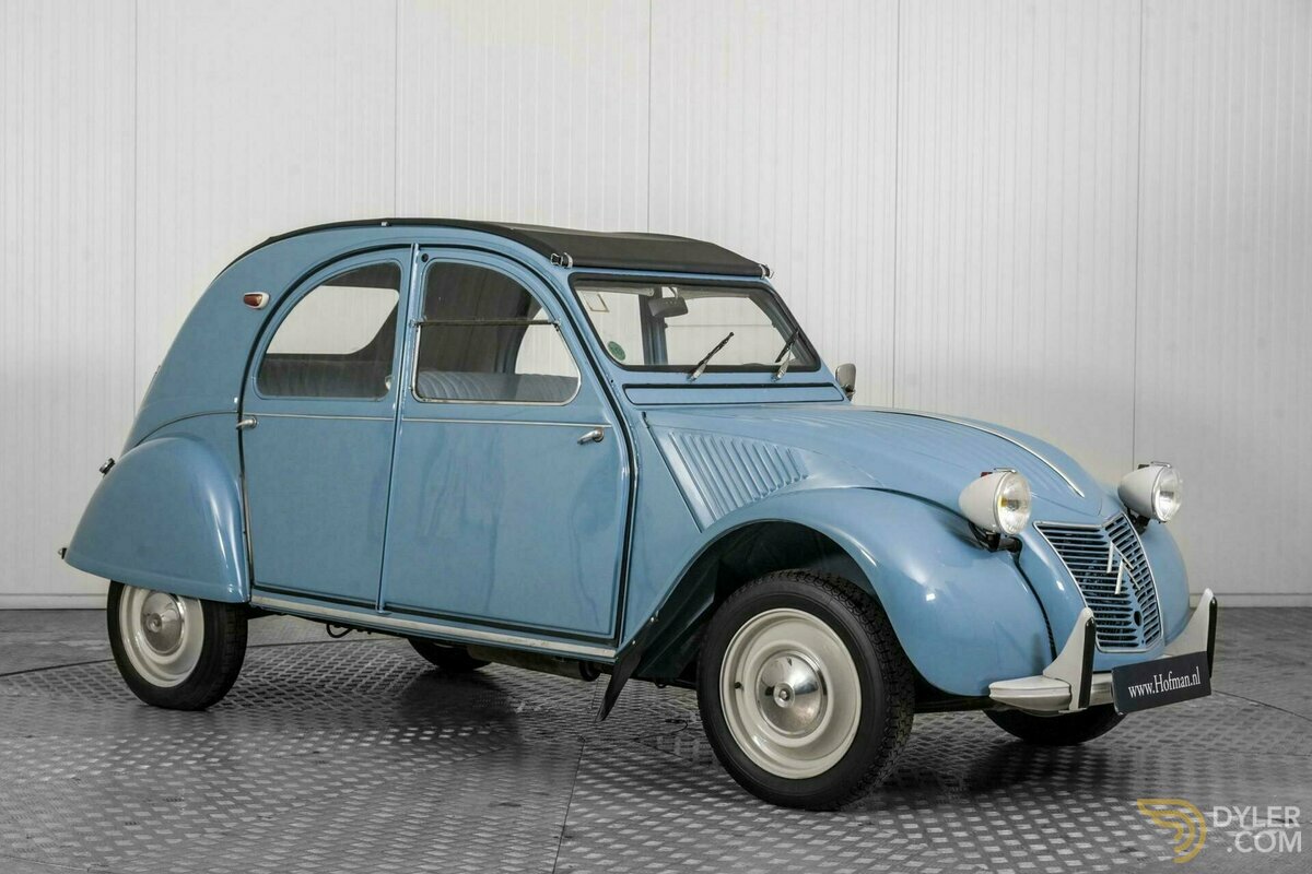 1960 Citroen 2CV Ribbelkap, foto 7