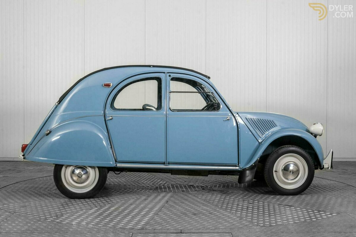 1960 Citroen 2CV Ribbelkap, foto 11