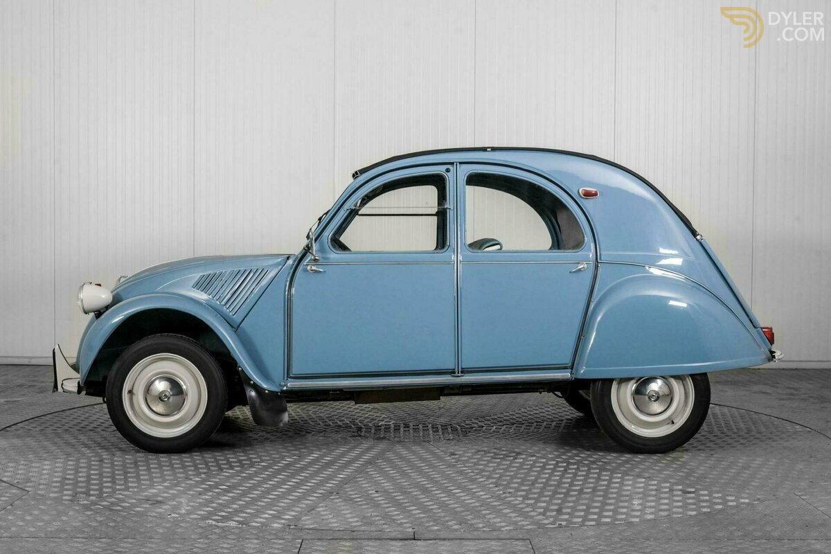 1960 Citroen 2CV Ribbelkap, foto 12