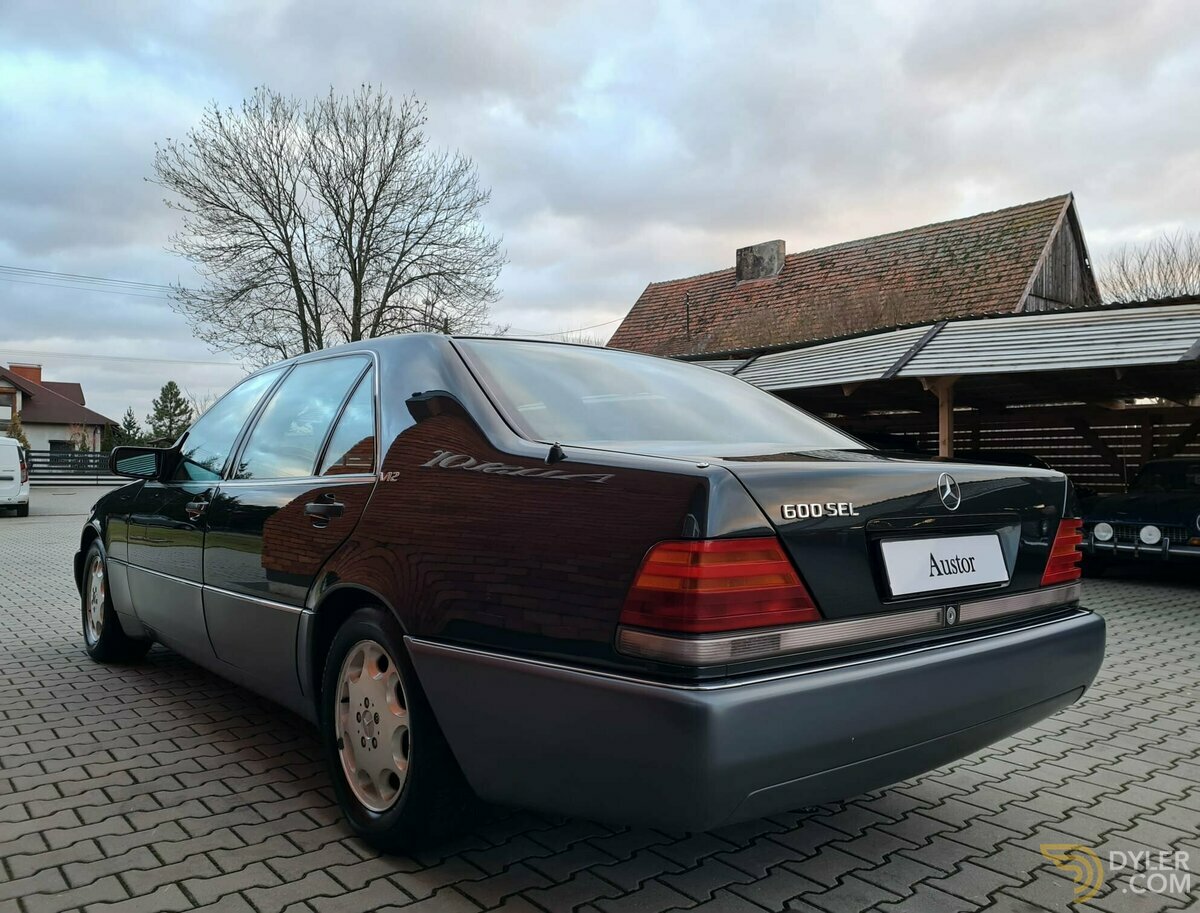1991 Mercedes-Benz 600 SEL, foto 9