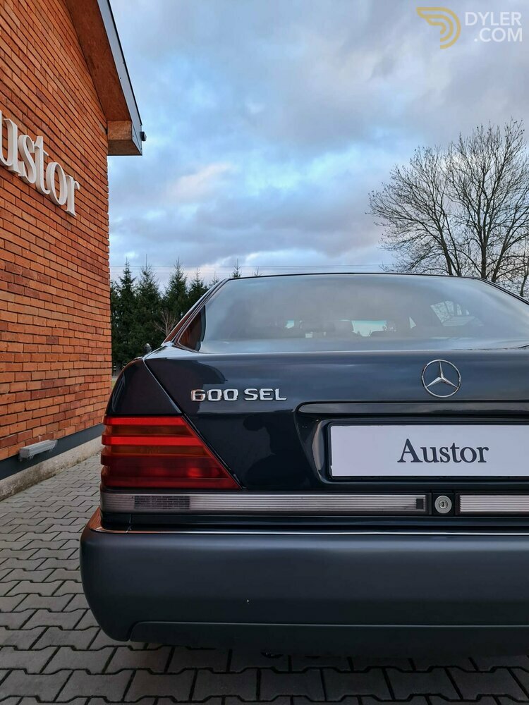 1991 Mercedes-Benz 600 SEL, foto 11
