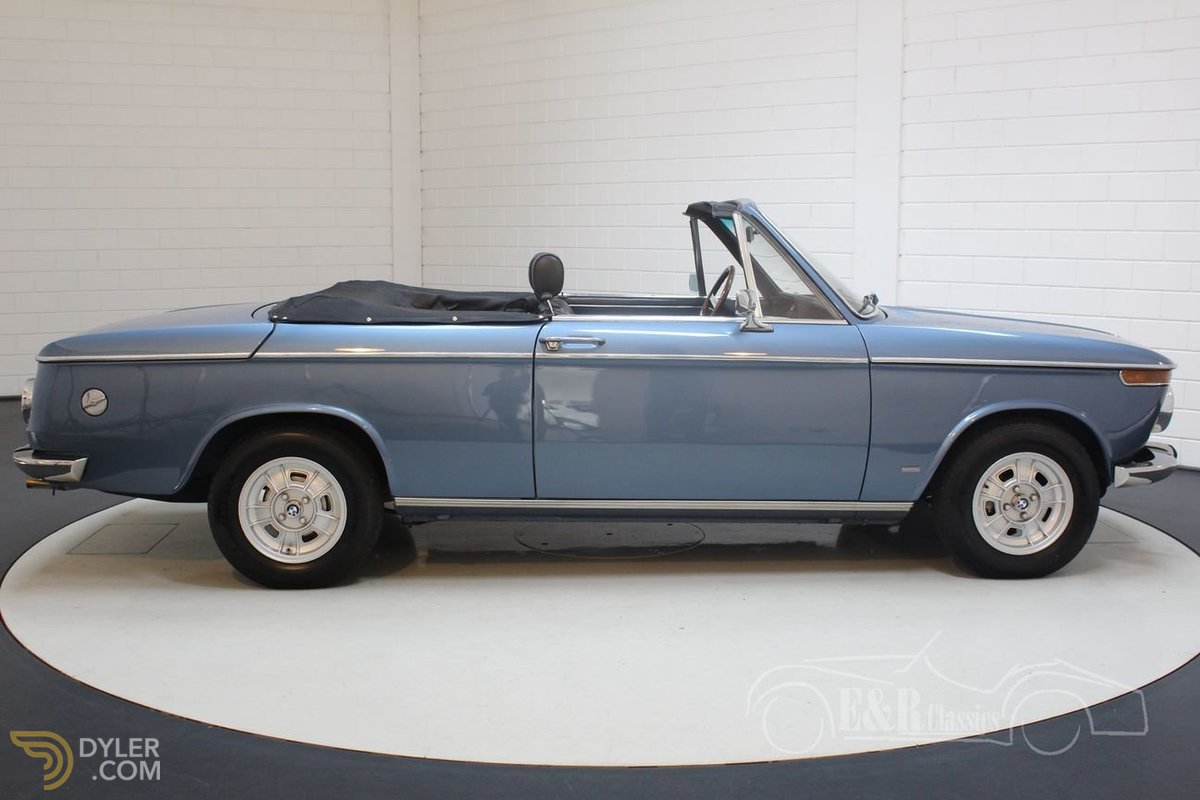 Classic 1970 BMW 1600 Baur Convertible for Sale - Dyler