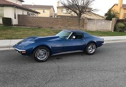 Chevrolet Corvette C3 T-Top Coupe 1971 Blue Chevrolet Corvette C3 T-Top Coupe 1971 Blue Car for Sale. 517905