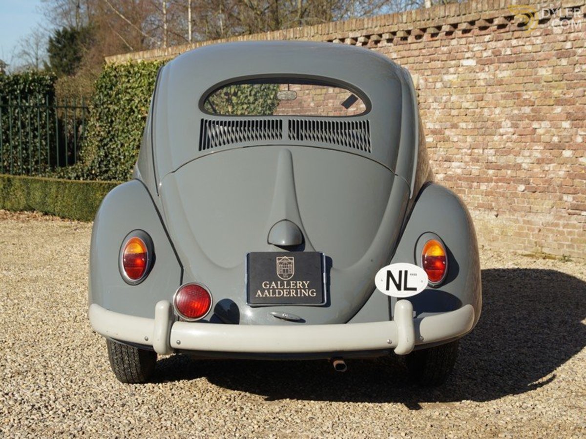 1955 Volkswagen Beetle 1200 Oval Window, foto 9