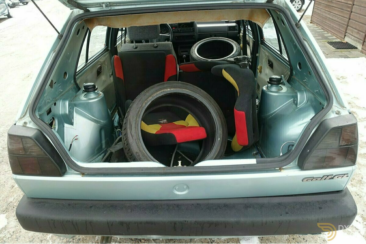 1990 Volkswagen Golf II GL Tuningfahrz. für Schrauber rostfrei vie, foto 5